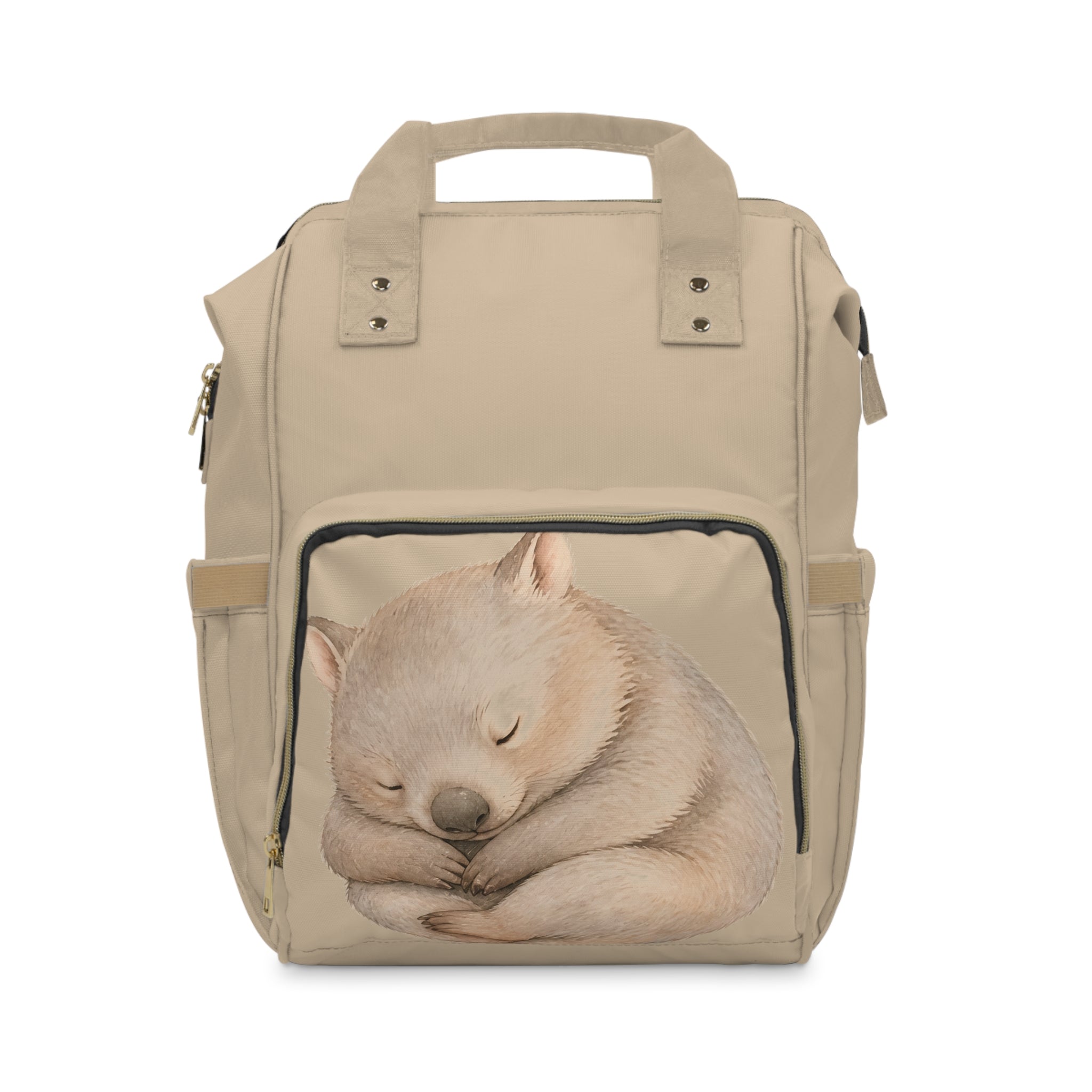 Sleeping Wombat Diaper Backpack | Baby Changing Bag