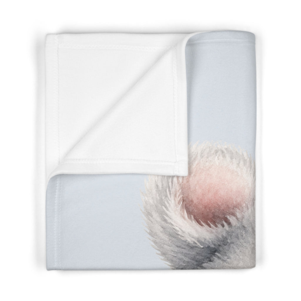 Sleeping Koala Baby Blanket | Soft Fleece Nursery Throw