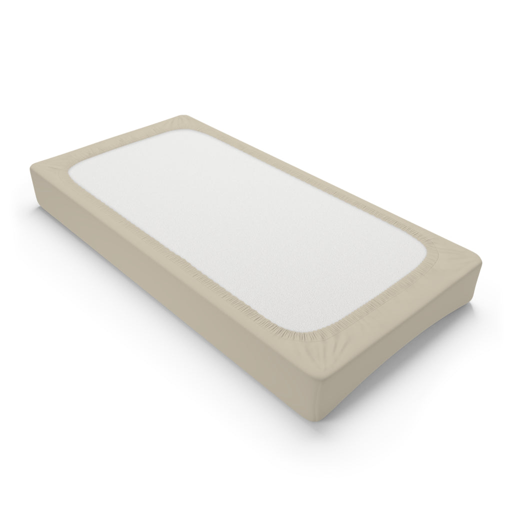 Sleeping Fox Baby Changing Pad Cover | Neutral Nursery