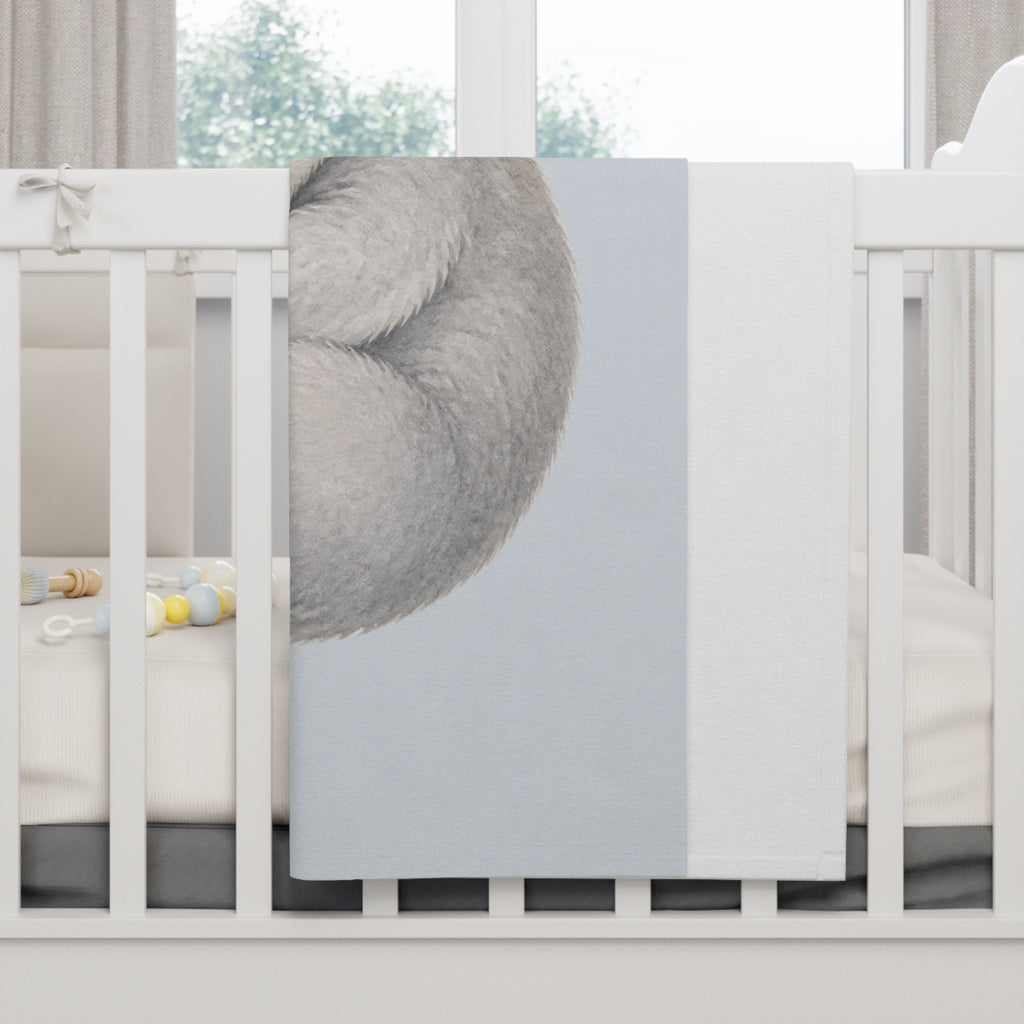 Sleeping Koala Baby Blanket | Soft Fleece Nursery Throw